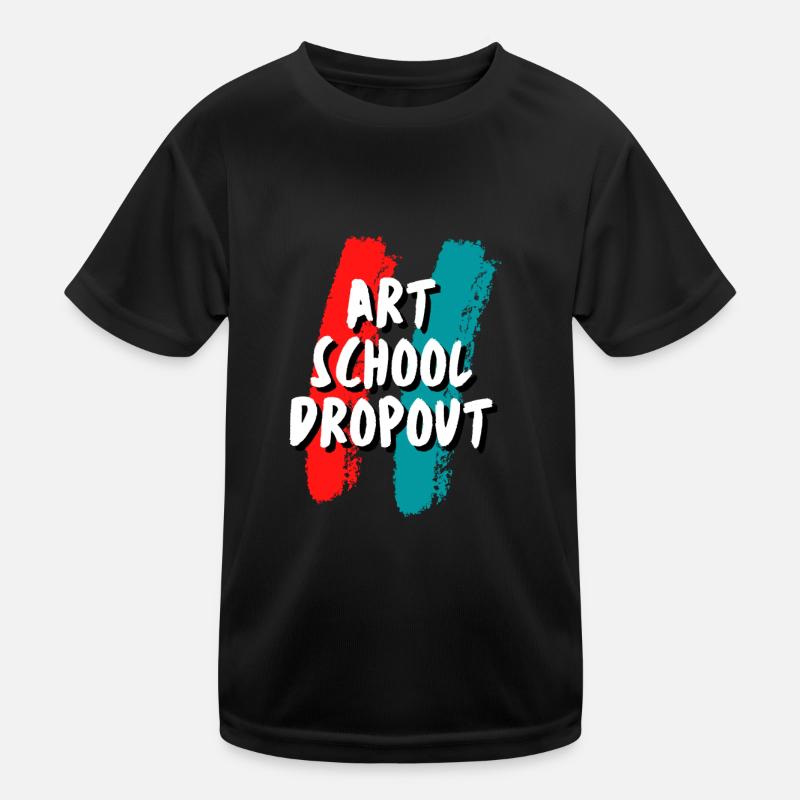 Art School Dropout Kinder Funktions-T-Shirt