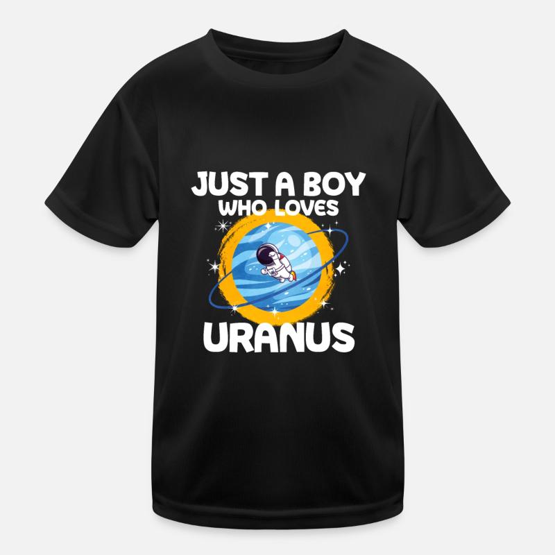 Uranus Planet Gift Kids Functional T-Shirt