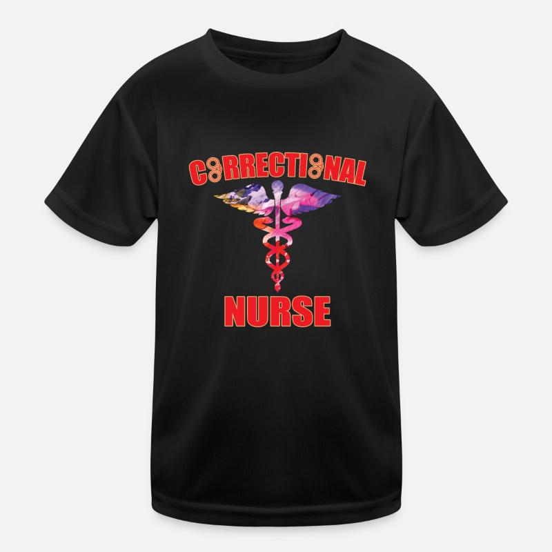 Great Correctional Nurse Design Kids Functional T-Shirt