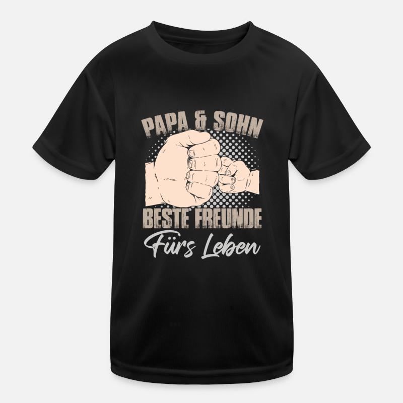 Papa & Sohn Kinder Funktions-T-Shirt