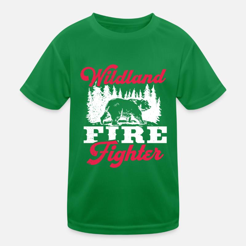 Wildland firefighter Kinder Funktions-T-Shirt