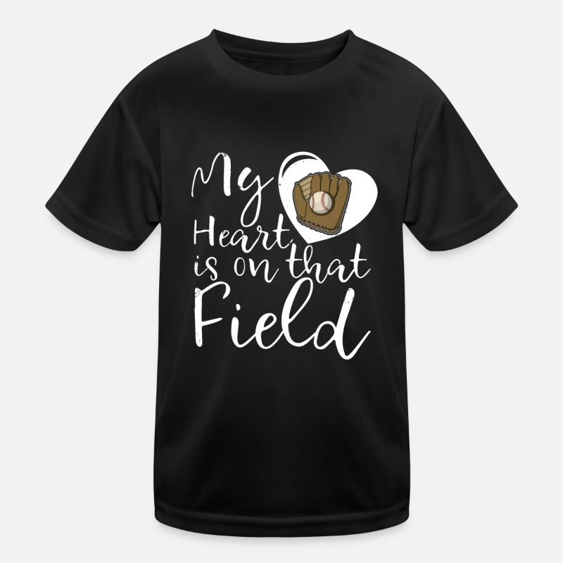 Catcher Handschuhe Baseball Sport Pitcher Kinder Funktions-T-Shirt