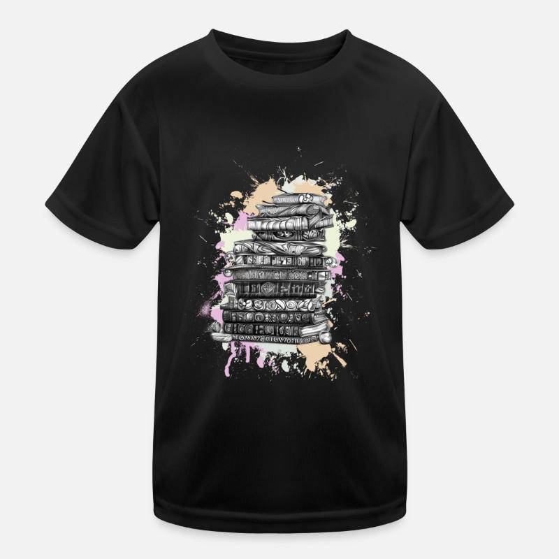 Reading books book Kids Functional T-Shirt