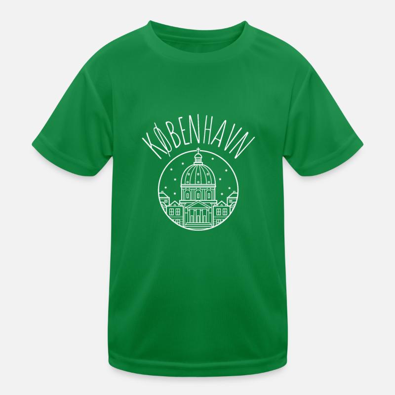 Kobenhavn Danemark Danemark Kobenhaven Sirène T-shirt sport Enfant
