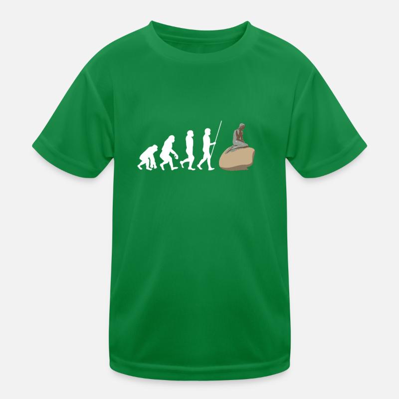 Kobenhavn Danemark Danemark Kobenhaven Sirène T-shirt sport Enfant