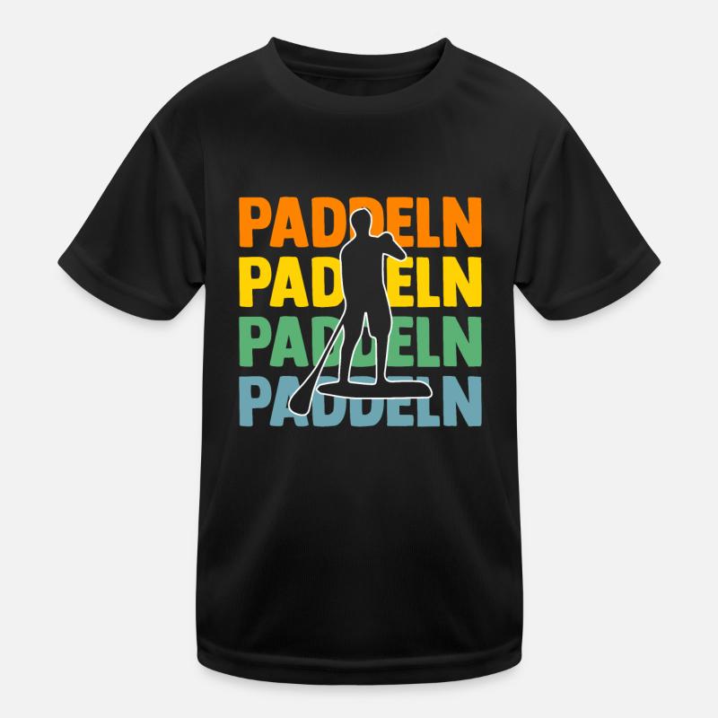 Stand Up Paddeling Kinder Funktions-T-Shirt