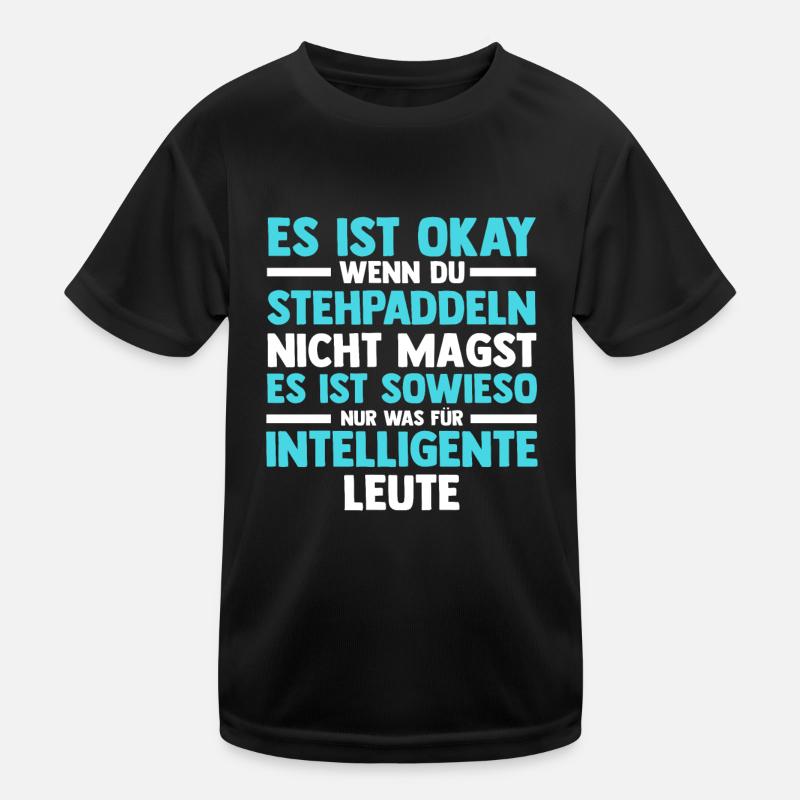 Stand Up Paddeling Kinder Funktions-T-Shirt