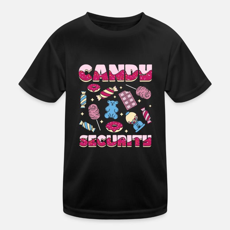 Sécurité des bonbons T-shirt sport Enfant