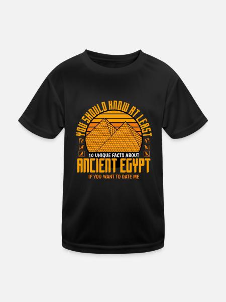 Archaeologist - To Date Me - Kids Functional T-Shirt - black - Front