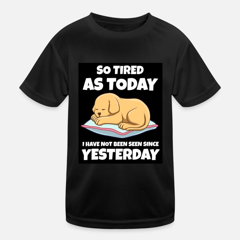 Schlafen Süß Geschenk Kinder Funktions-T-Shirt