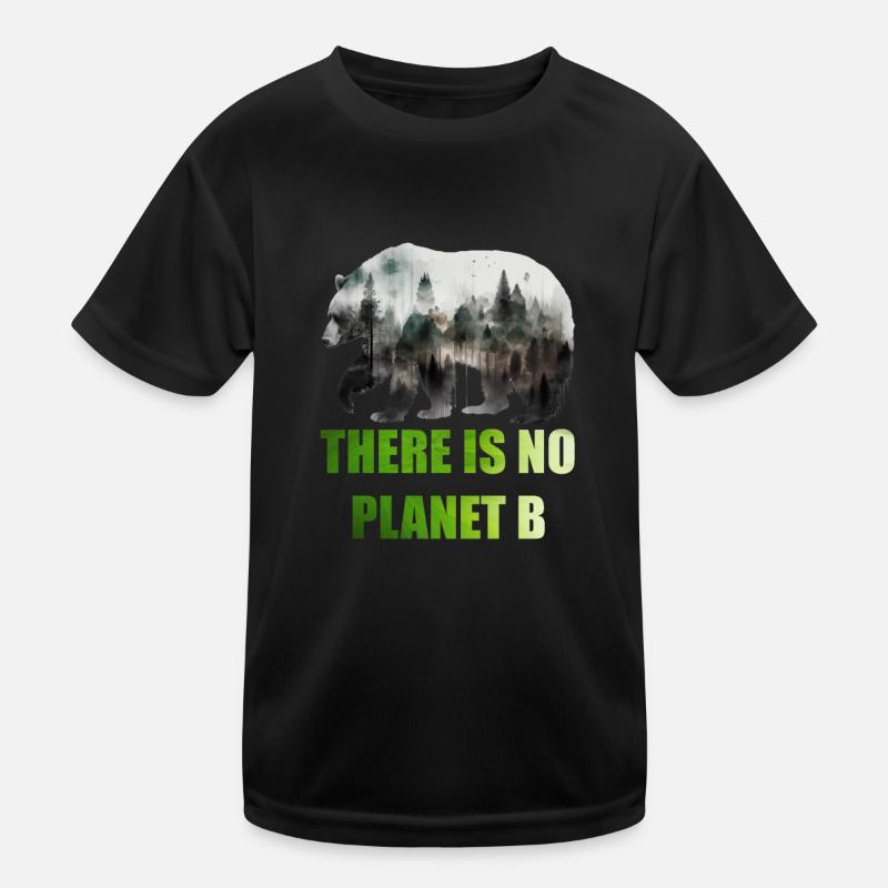 Il n’y a pas de Planète B Earth Day Mission Erde T-shirt sport Enfant