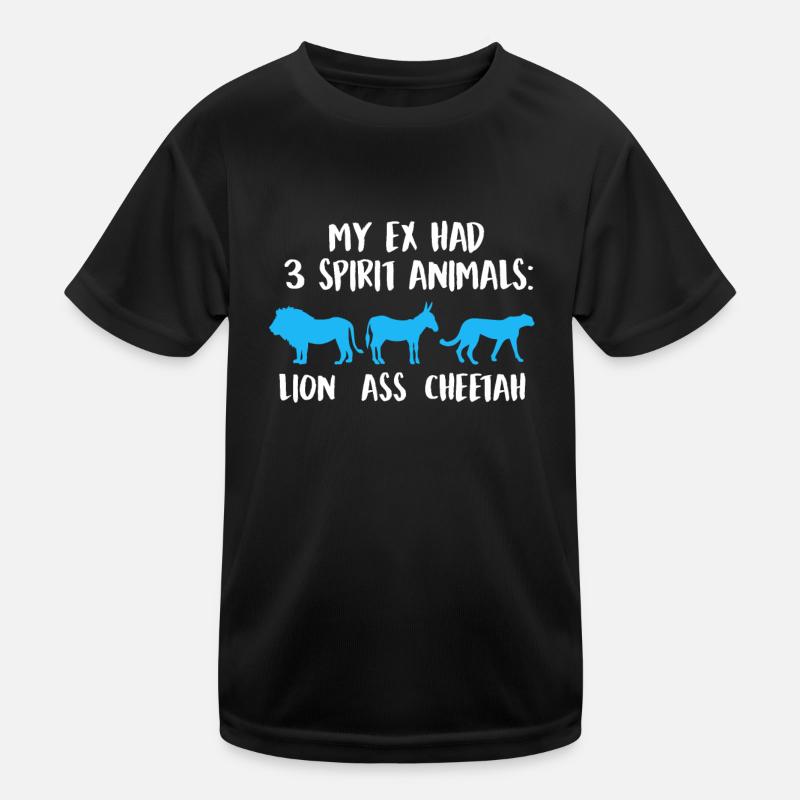 Bad-Ass Scheidungsparty Ex Frau Scheidung - Kinder Funktions-T-Shirt - Schwarz