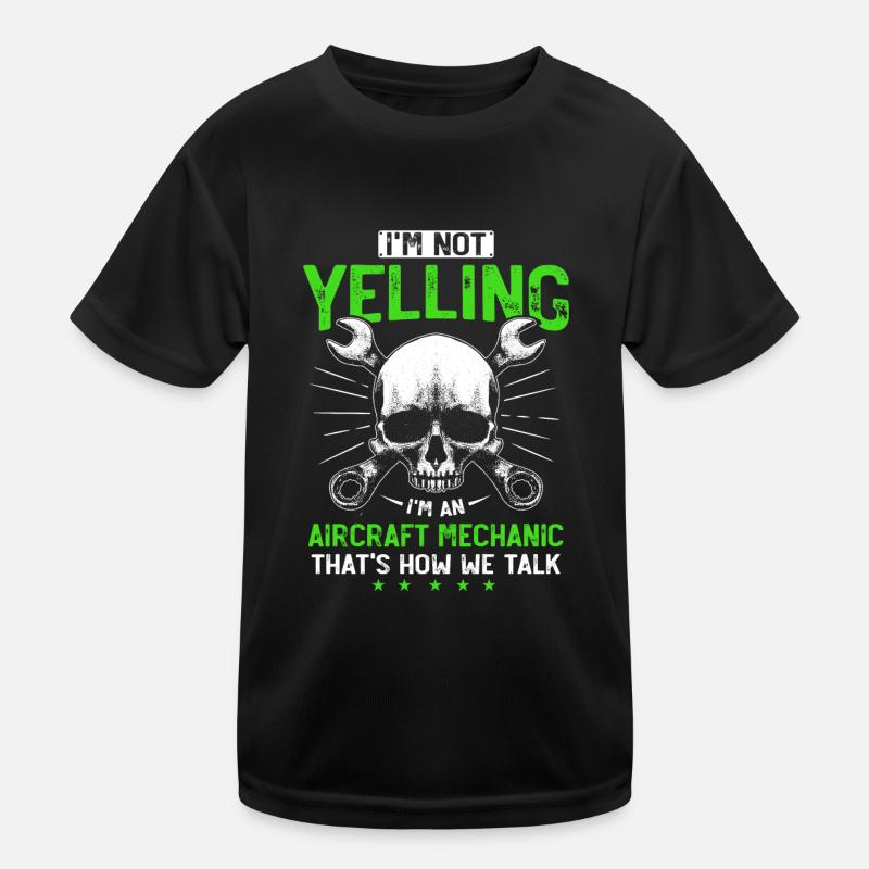Mécanicien d’aéronefs, mécanicien d’aéronefs T-shirt sport Enfant