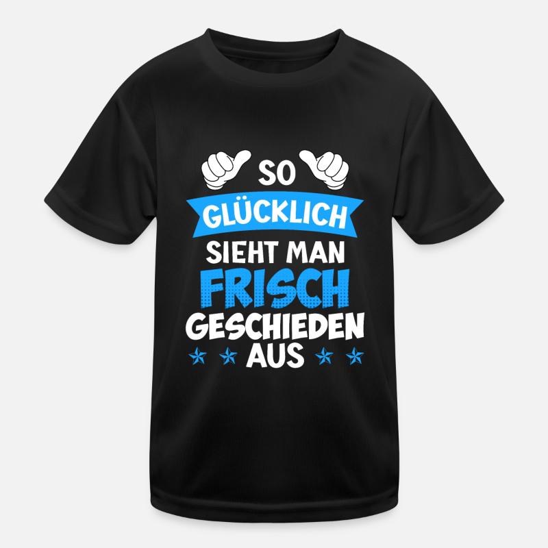 Scheidungsparty frisch geschieden Scheidung Kinder Funktions-T-Shirt