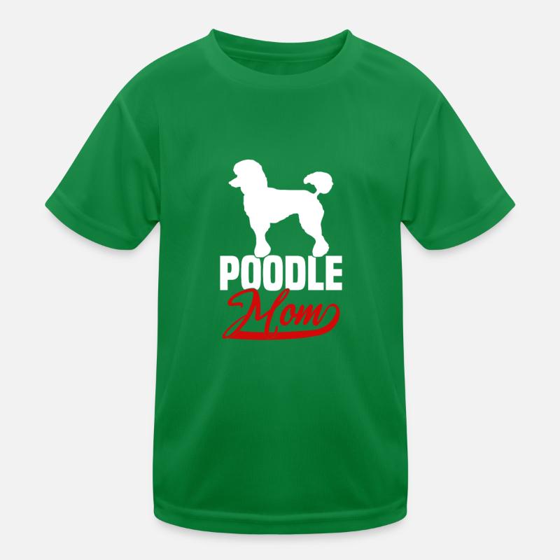 Maman caniche T-shirt sport Enfant