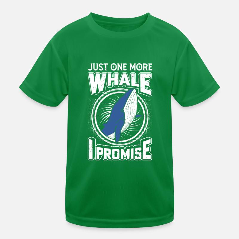 Observation des baleines Observation des baleines Orques Bleu Baleine T-shirt sport Enfant