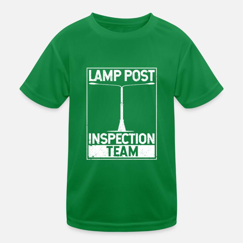 Équipe d’inspection des lampadaires Geocaching Fun T-shirt sport Enfant
