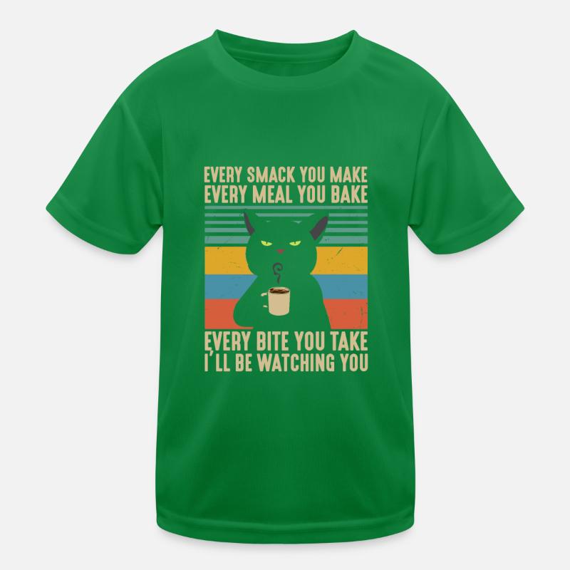 Chaque claque chaque repas chaque bouchée que je vais regarder T-shirt sport Enfant