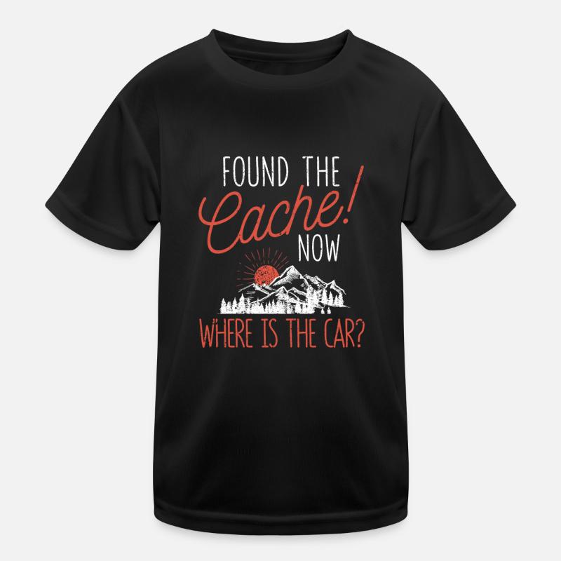 Found the cache, where is the car? Jollier Kids Functional T-Shirt