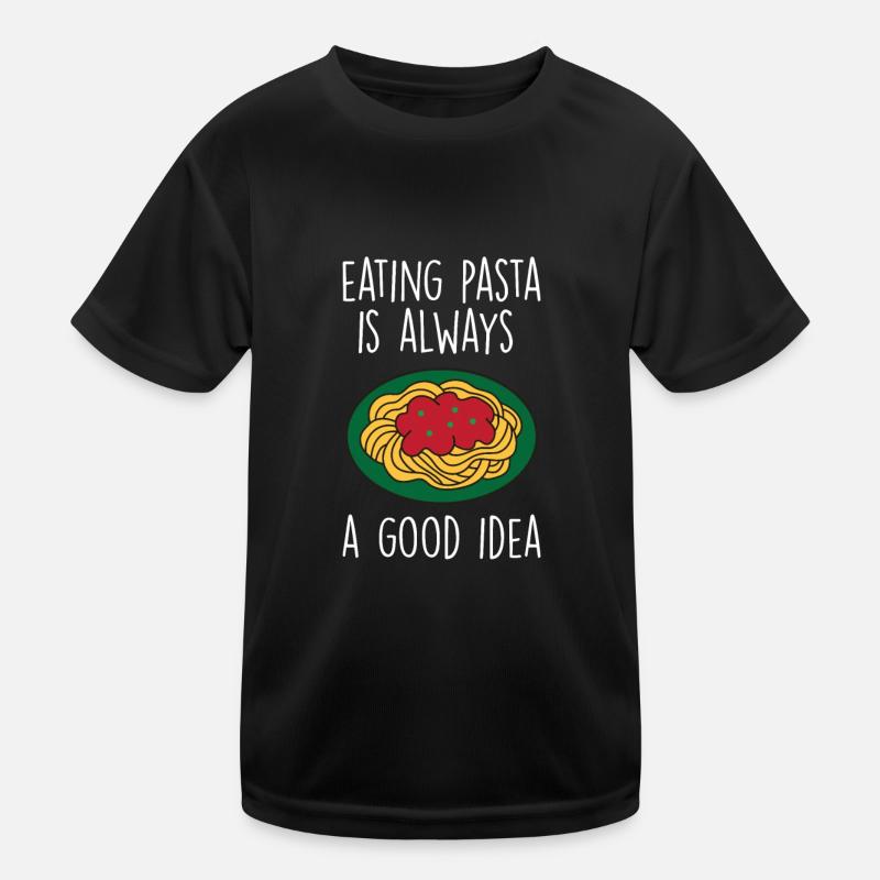 Lustige Pasta-Sprüche Essen Pasta-Liebhaber Kinder Funktions-T-Shirt