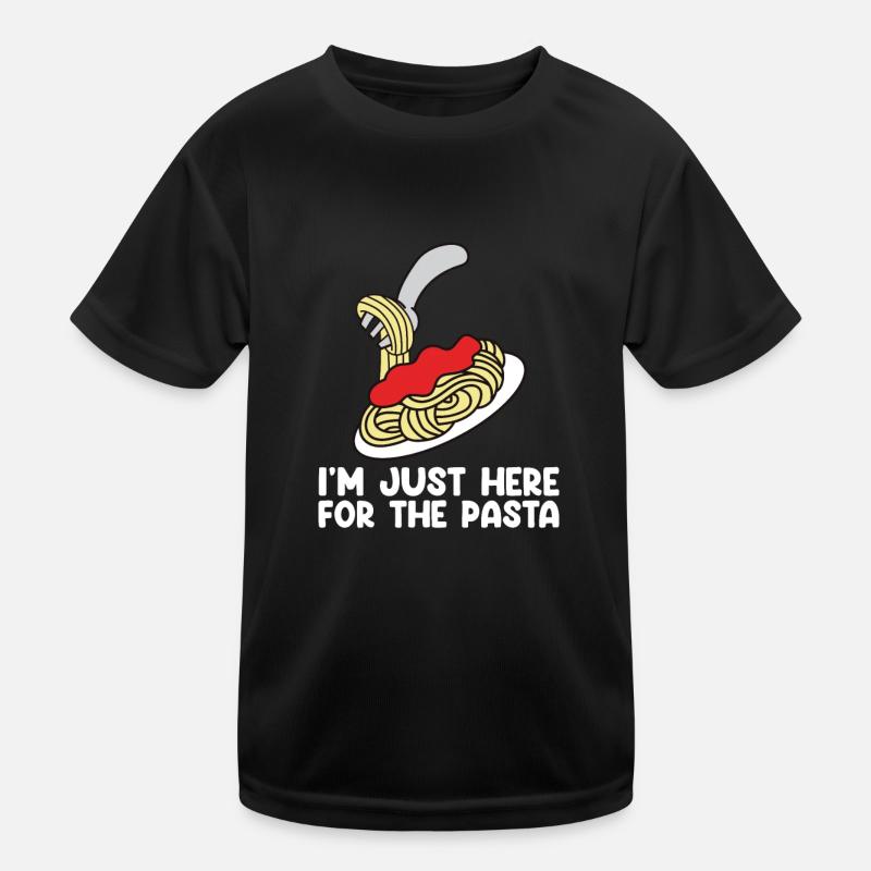 Lustige Pasta-Sprüche Essen Pasta-Liebhaber Kinder Funktions-T-Shirt