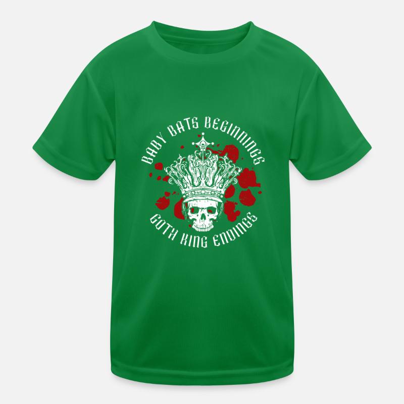 Baby Bat Goth Queen - Goth Gothic Kids Functional T-Shirt