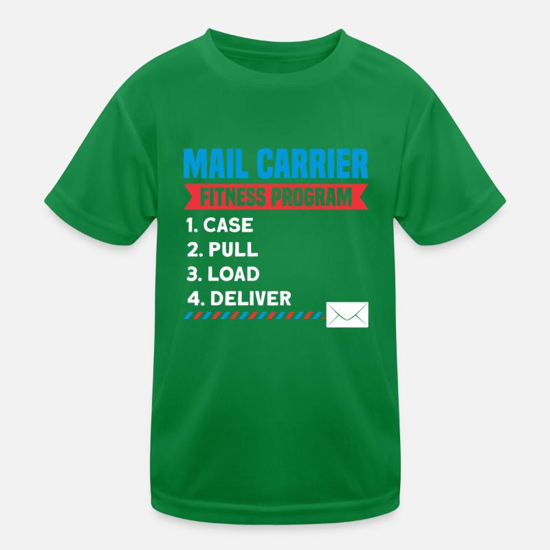Postman Postman Letter Parcel Service Gift T-shirt sport Enfant