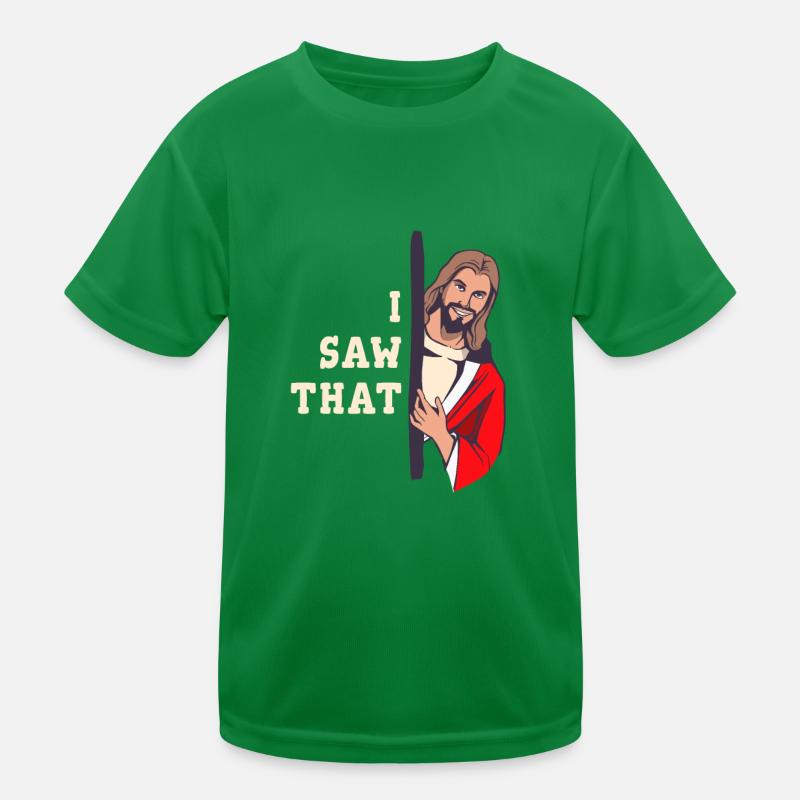 Jesus Meme Ich sah, dass Sarkasmus Kinder Funktions-T-Shirt