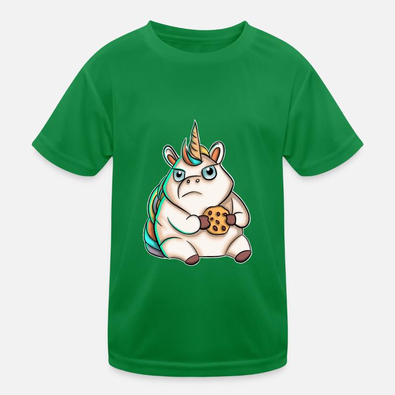 Einhorn Cookie Kinder Funktions-T-Shirt