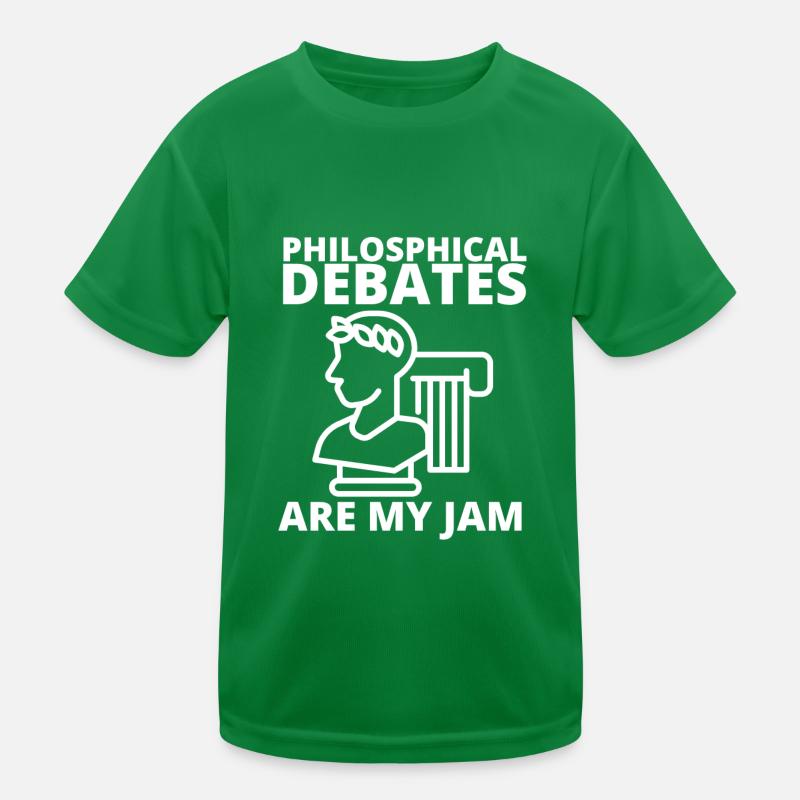 Philosophical Debate Feeling Philoslothical Kids Functional T-Shirt