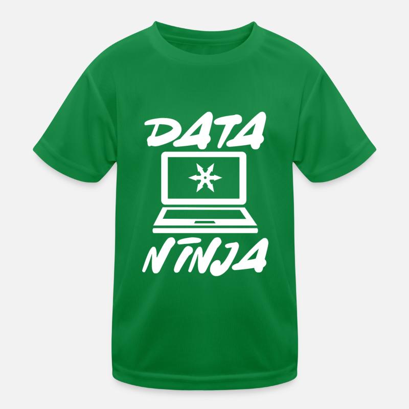 Data ninja star Kids Functional T-Shirt