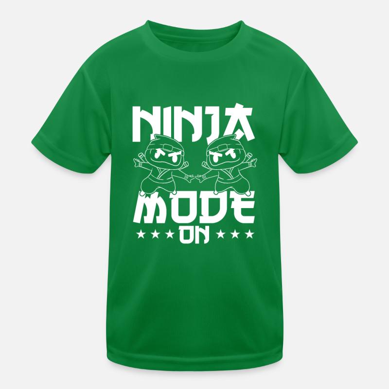 Mode deux ninjas activé T-shirt sport Enfant