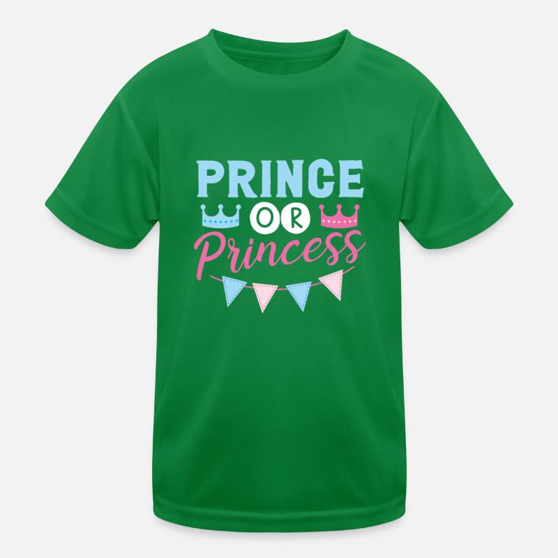 Prinz Oder Prinzessin Kinder Funktions-T-Shirt