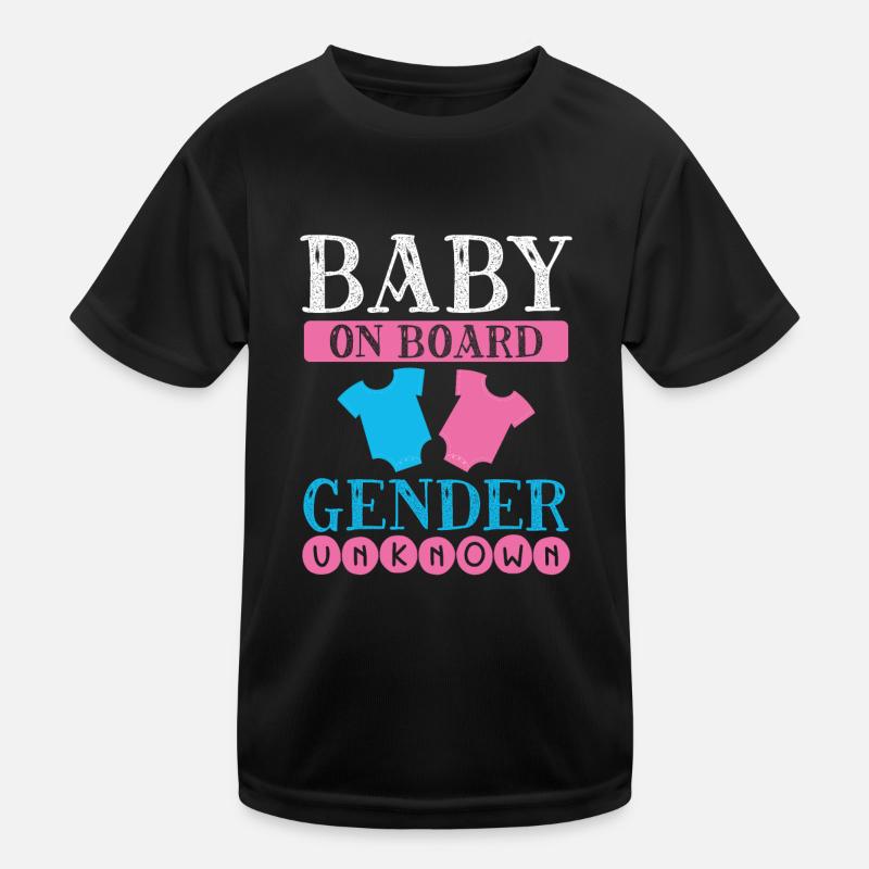 Baby On Board Gender Unknown Kids Functional T-Shirt