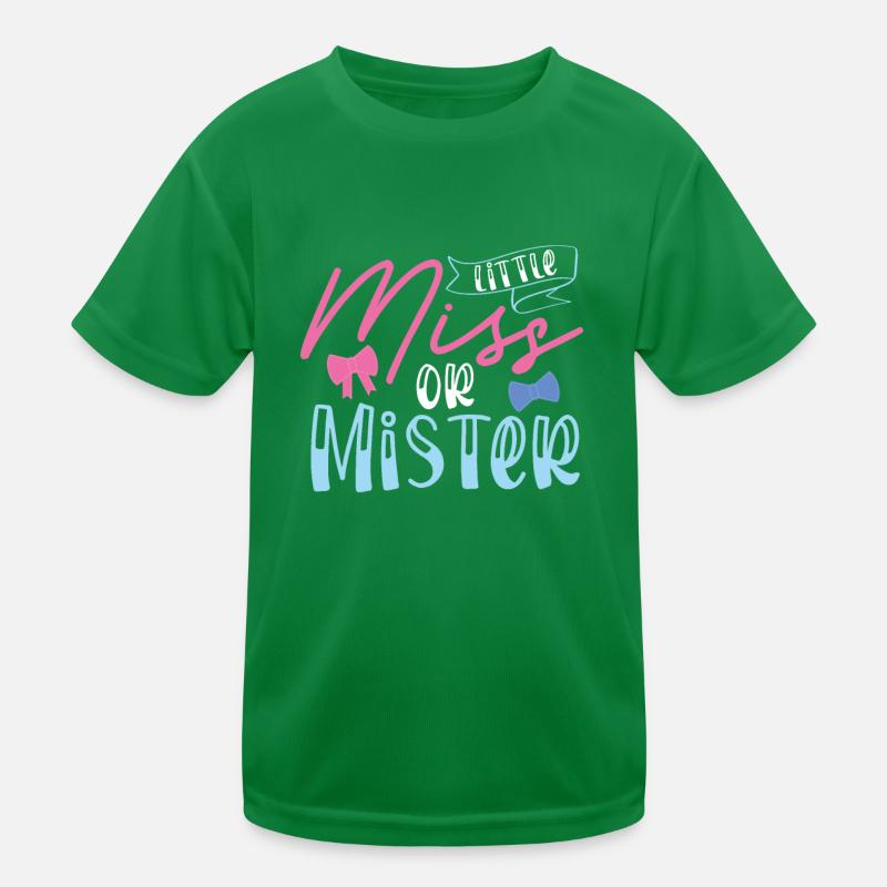 Kleines Fräulein Oder Mister Kinder Funktions-T-Shirt