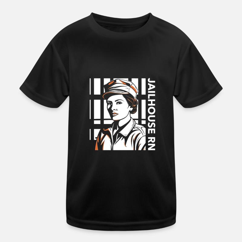Infirmière correctionnelle en prison T-shirt sport Enfant