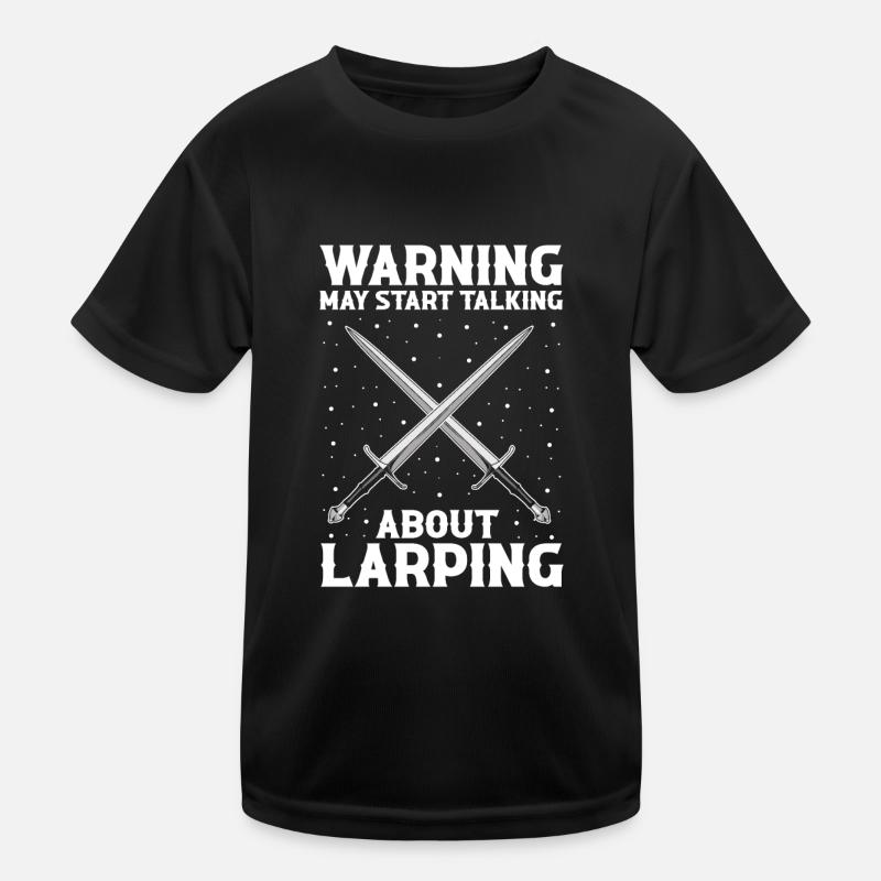 Live-action role-playing game for NPC and RPG role-playing game Kids Functional T-Shirt
