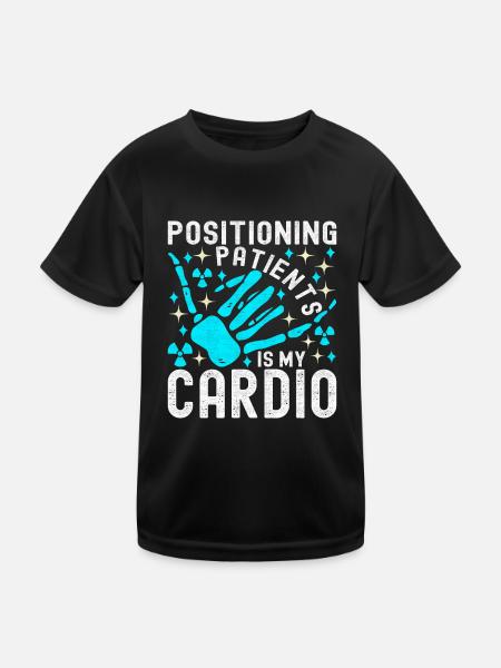 Radiologue Radiologue - T-shirt sport Enfant - noir - Devant