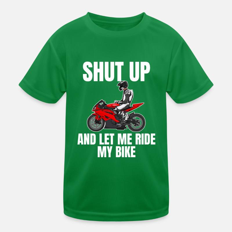Motorcycle Lifestyle / Motorrad / Motorräder biker Kinder Funktions-T-Shirt