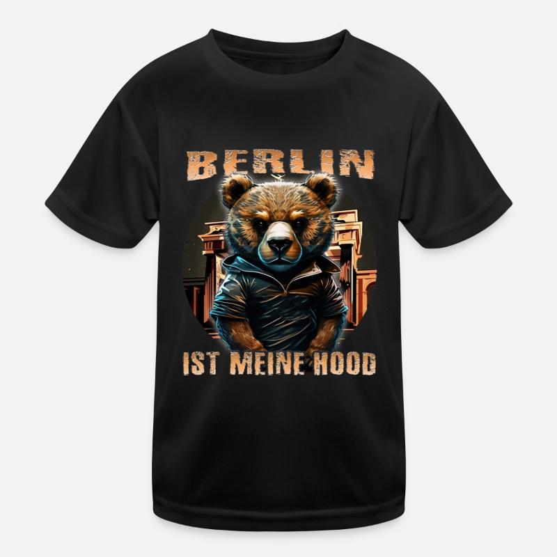 Berlin Bear Kids Functional T-Shirt