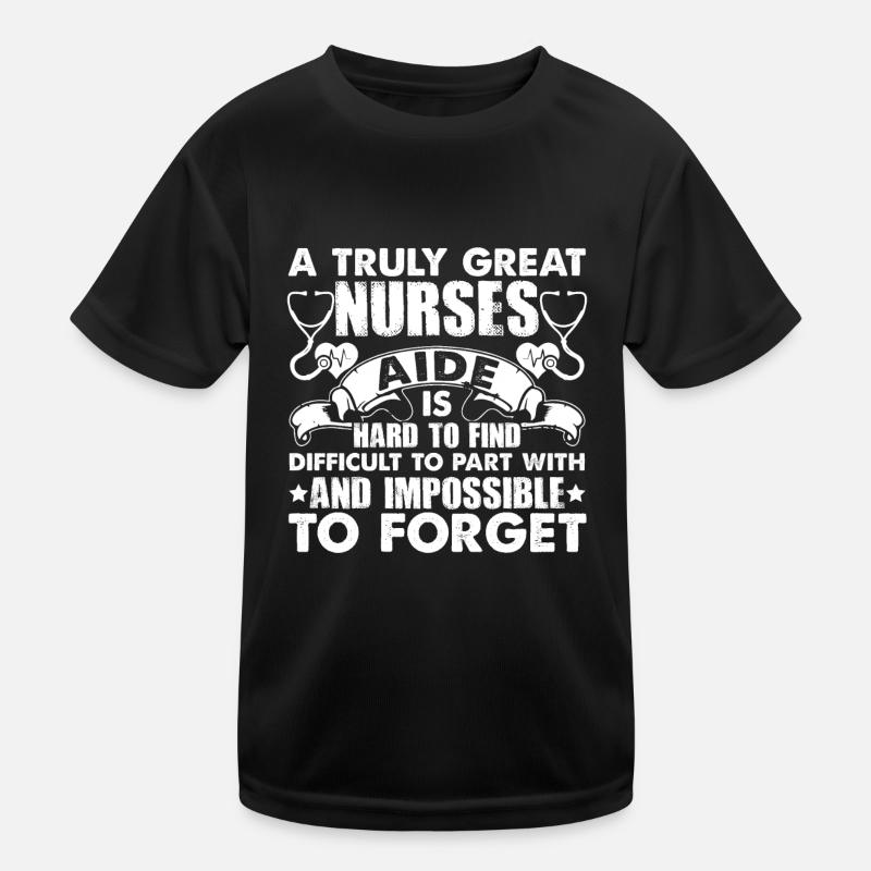 Nursing Aide Great Nursing Aide Kids Functional T-Shirt