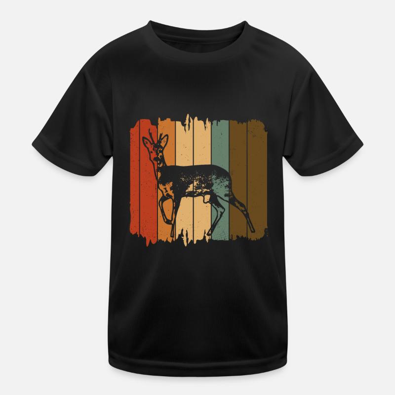 Reh Kinder Funktions-T-Shirt