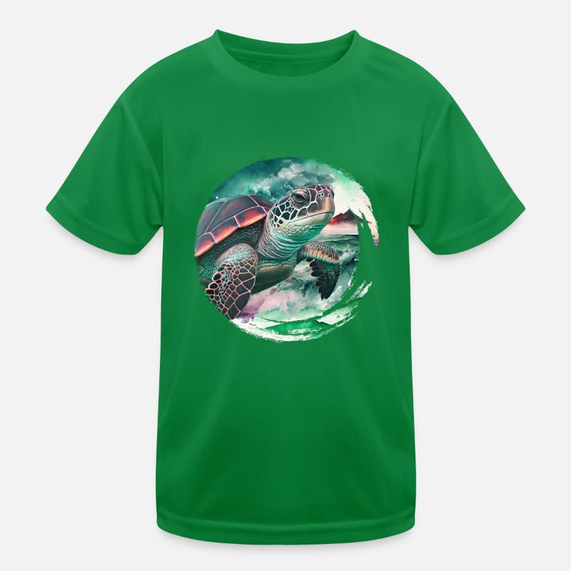 Save the Ocean Keep it Clean Umweltschutz Kinder Funktions-T-Shirt