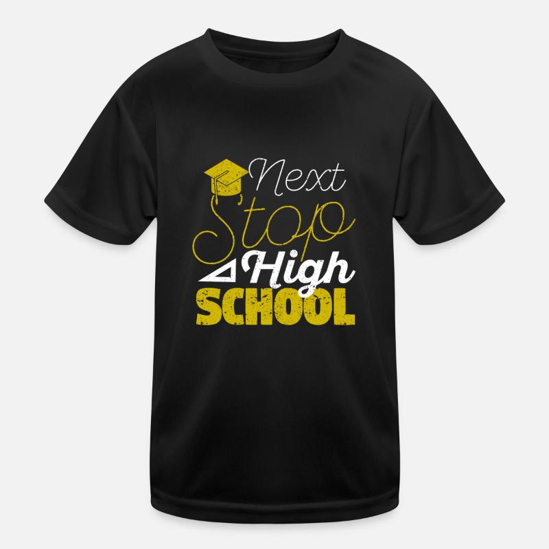 Nearest stop: High School Graduation Kids Functional T-Shirt