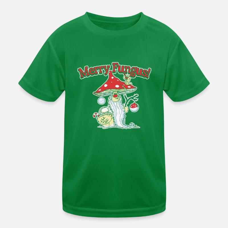 Cueillette de champignons Champignons de Noël Nain T-shirt sport Enfant