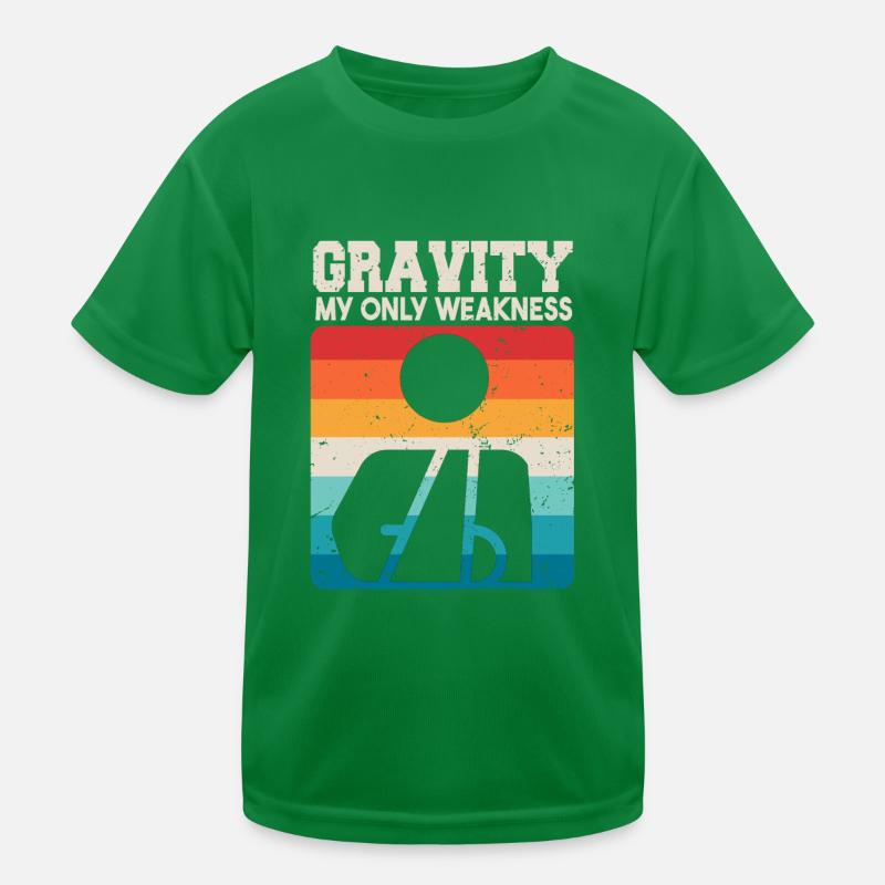 Gravity My Only Weakness Kids Functional T-Shirt