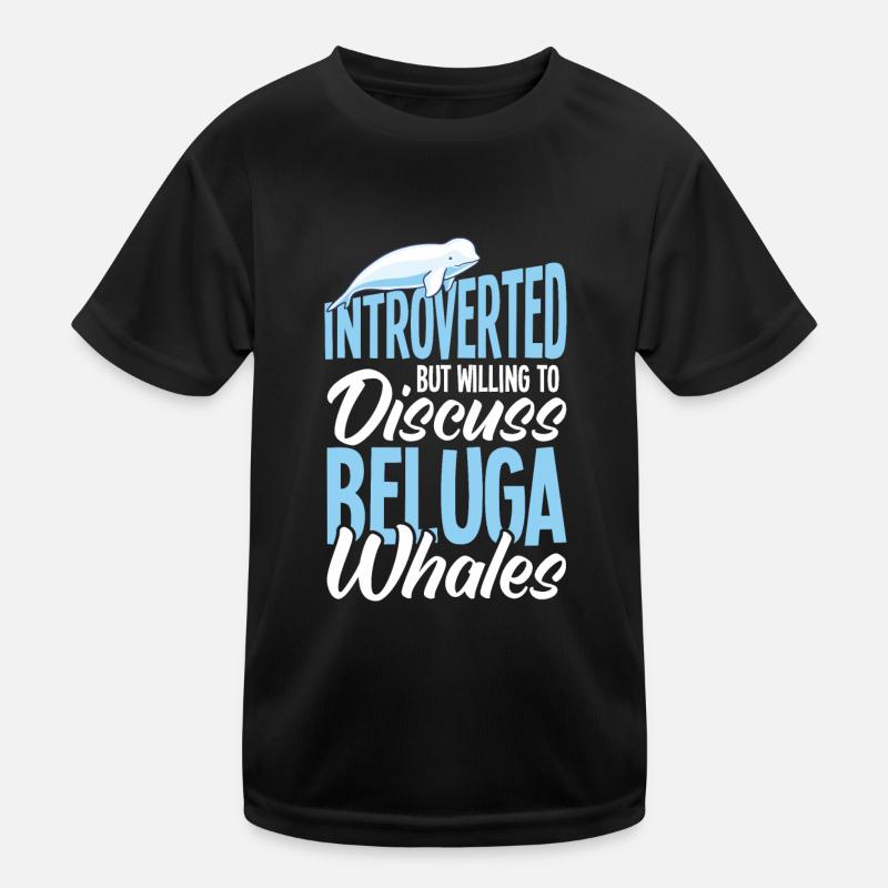 Béluga Béluga Baleine Observation des baleines Dauphin Dauphin T-shirt sport Enfant