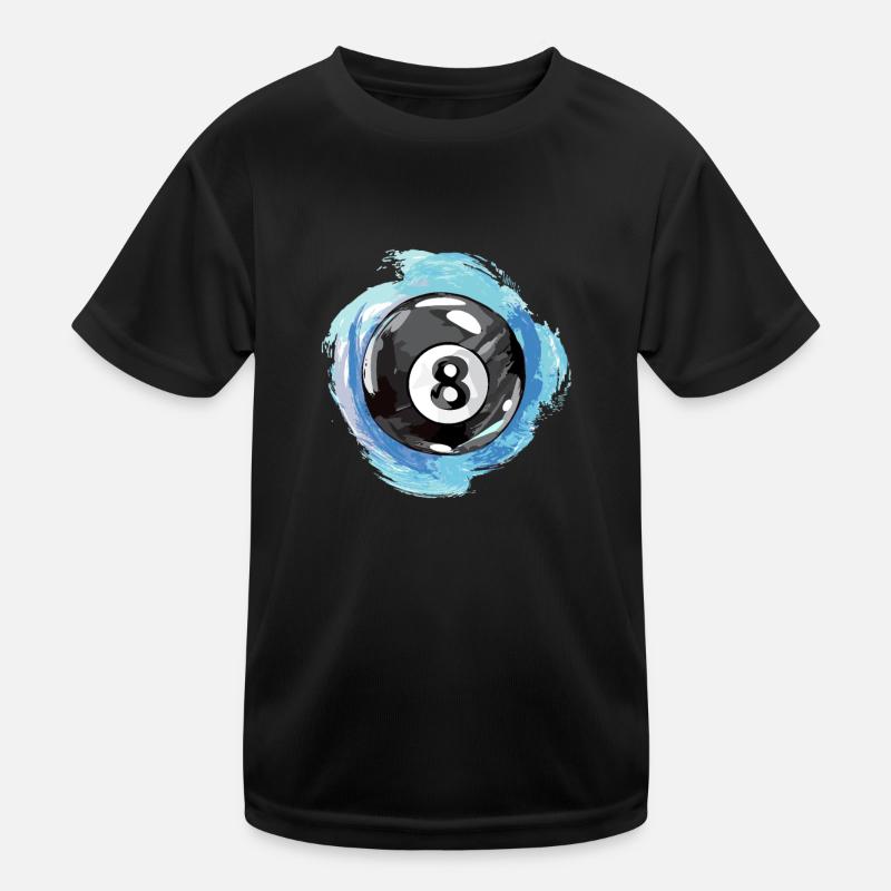 Billiards Billiards Tournament Kids Functional T-Shirt