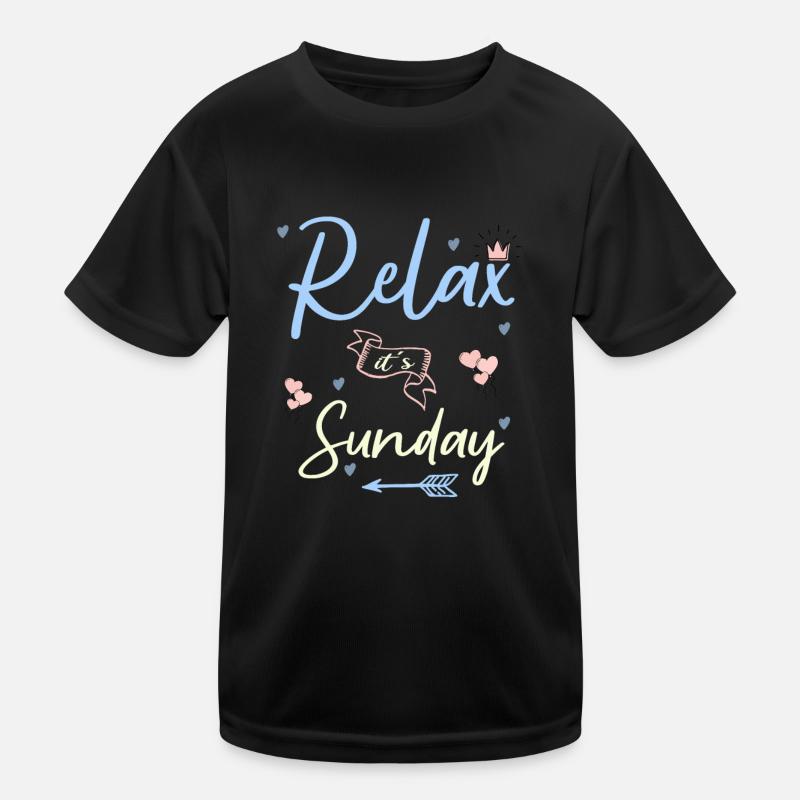 Relax Sunday Pure relaxation Kids Functional T-Shirt