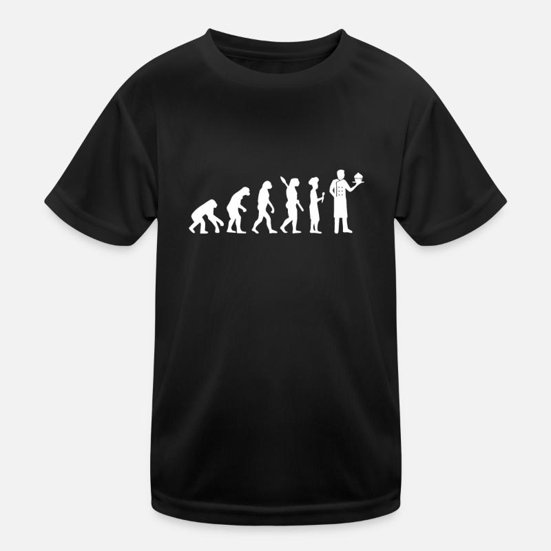 Chef Evolution Chef Cuisinier Cuisinier Professionnel Chef T-shirt sport Enfant